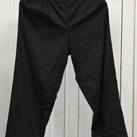 Cambric Black Trouser - J. Junaid Jamshed