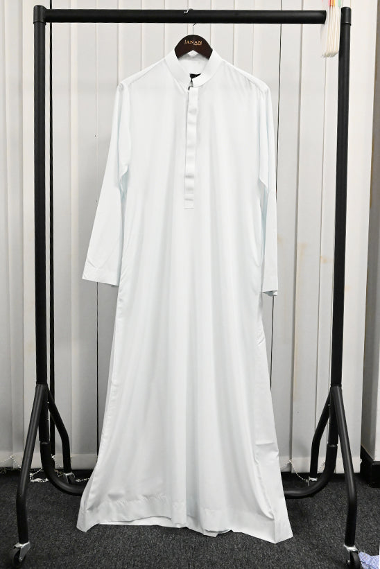 Blended Sky Blue Jubba- J. Junaid Jamshed