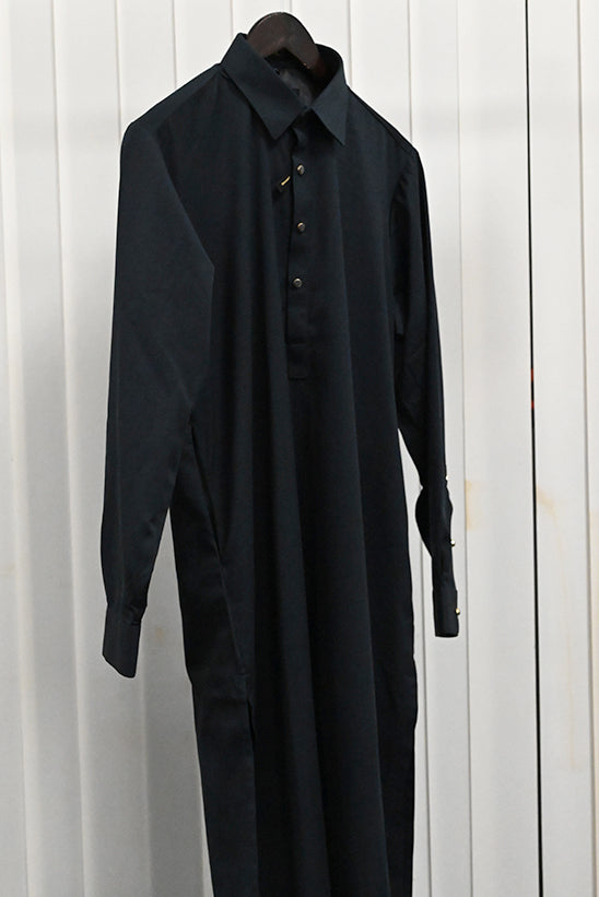 Blended Dark Blue Shalwar Kameez- Cast & Crew