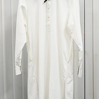 Blended Optical White Shalwar Kameez- Cast & Crew