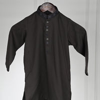 Blended Grey Kurta - J. Junaid Jamshed