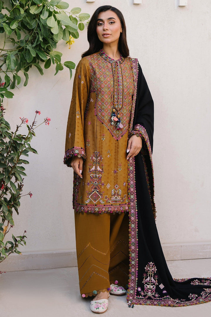 Gulzar - Winter Stitched - Zaha by Khadijah Shah