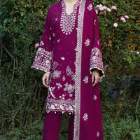 Afreen - Winter Stitched - Zaha by Khadijah Shah