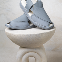 Peshawari Chappal - Grey - Jiah