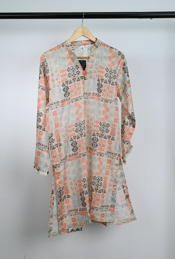 Khaddar Skin Stitched Suit - Khaadi