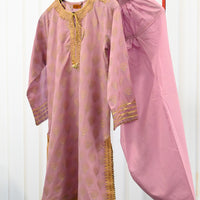 Purple Stitched Suit - Senorita
