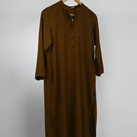 Brown Winter Stitched Suit - Ego