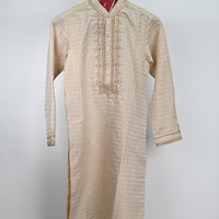 Polyester Gold Special Kurta - J. Junaid Jamshed