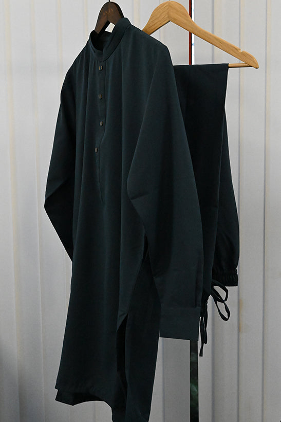 Blended Blue Shalwar Kameez - President by Gul Ahmed