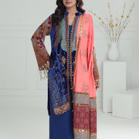 Design 1 - Sana Safinaz Velvet Luxury Stitched Collection