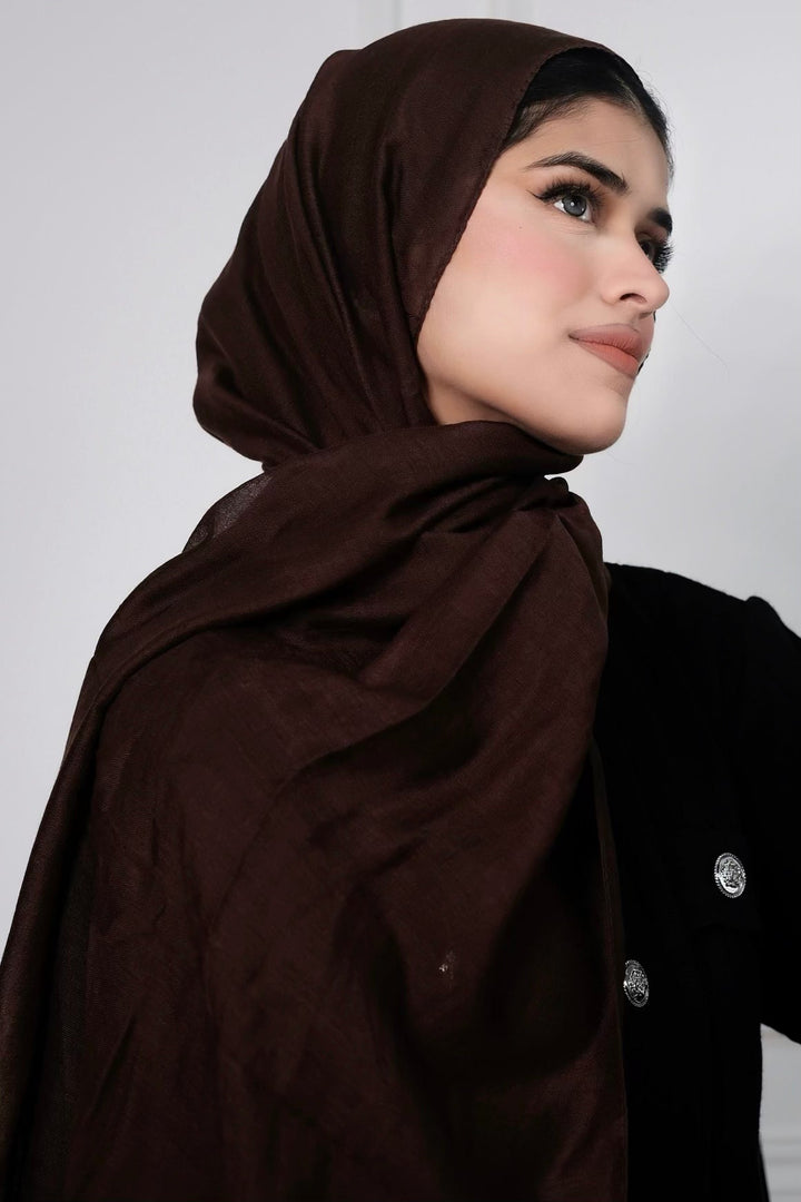 Brown Viscose Hijab