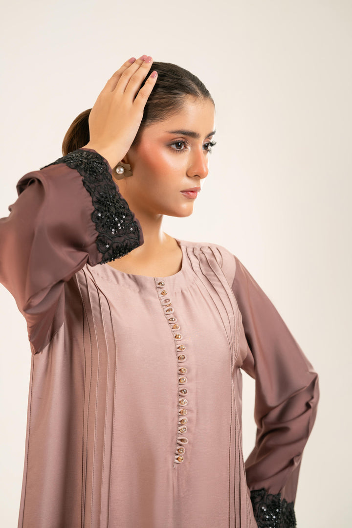 Dual-Tone Silk Co-ord