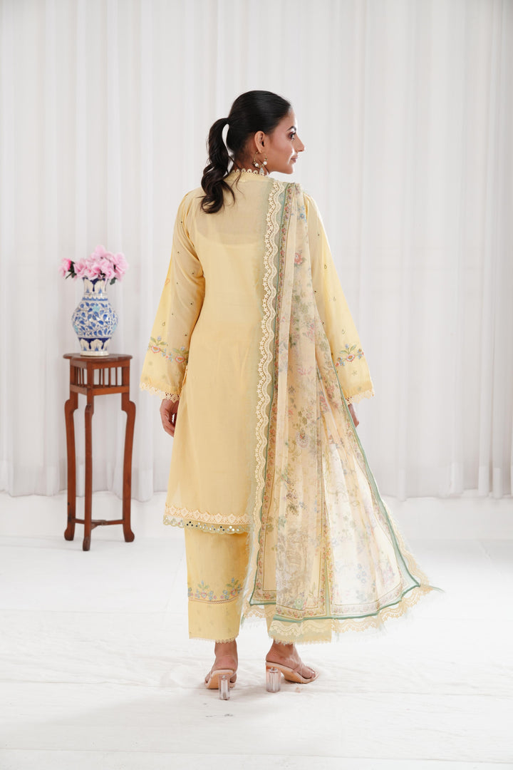 Design 1B - Sobia Nazir Vital Lawn Stitched