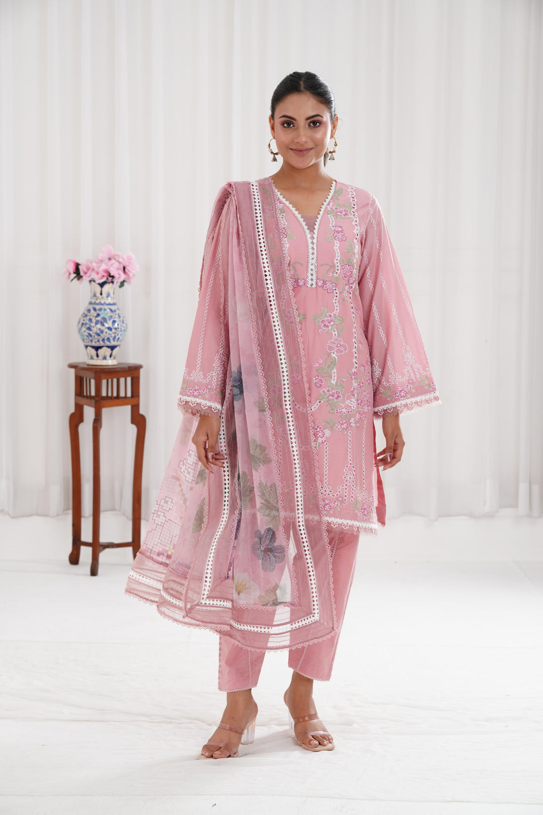 Design 2A - Sobia Nazir Vital Lawn Stitched