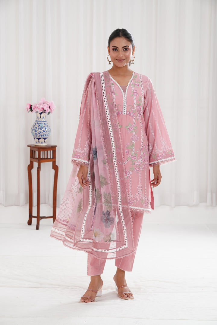 Design 2A - Sobia Nazir Vital Lawn Stitched