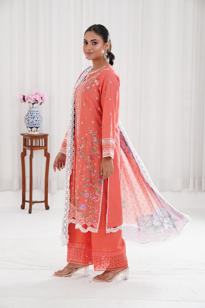 Design 4A - Sobia Nazir Vital Lawn Stitched