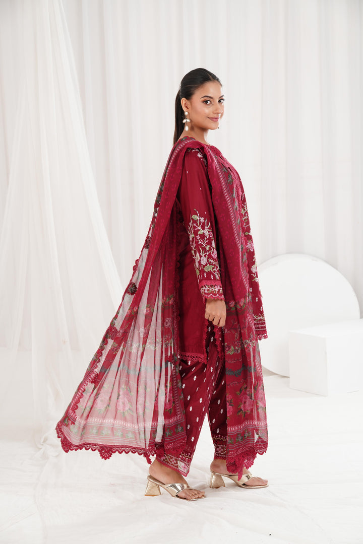 Design 5B - Sobia Nazir Vital Lawn Stitched