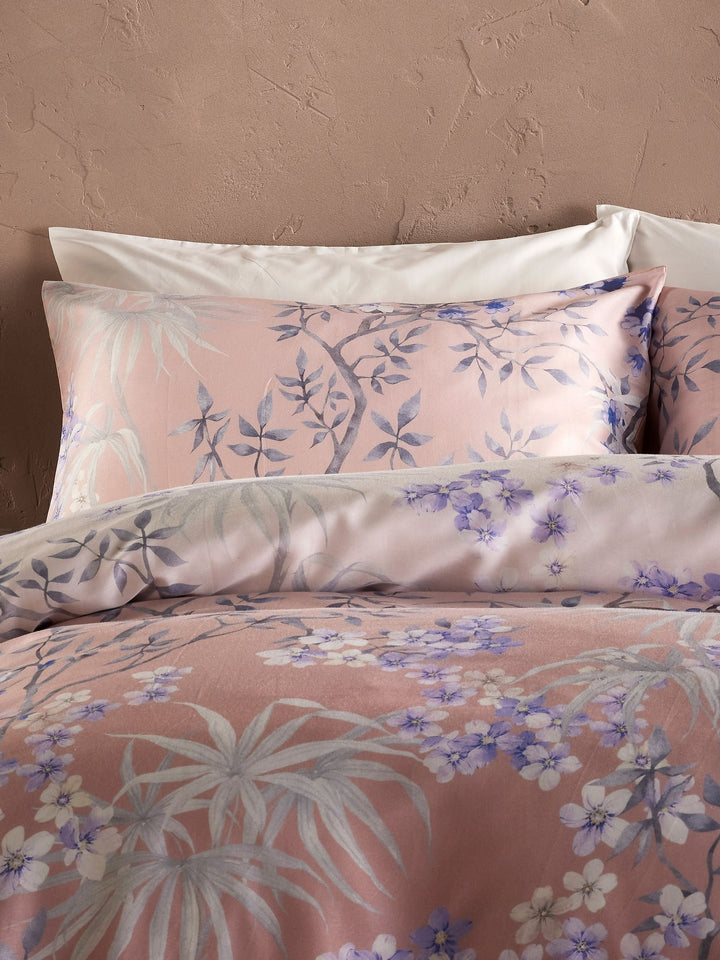 Vantona Boutique Mai Blossom Duvet Cover Set - Blush