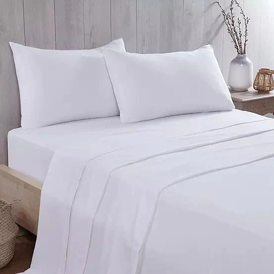 Vantona Flannelette Brushed Cotton Flat Sheets - Sold Separately