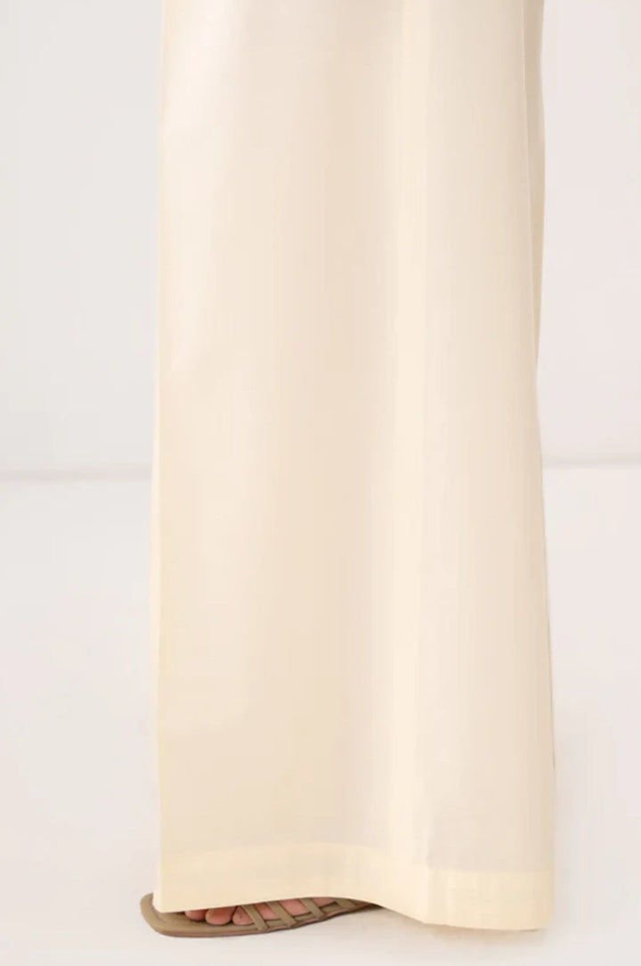 Cambric Off White Trouser - Zeen