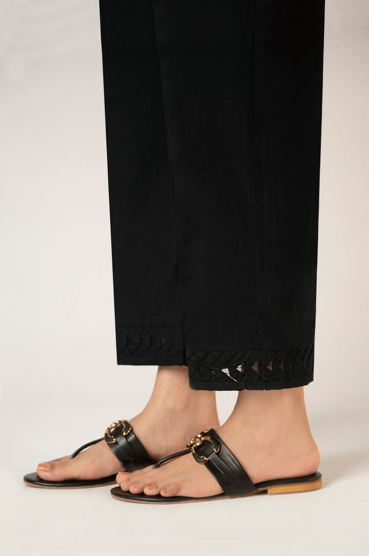 Cambric Black Trouser - Zeen
