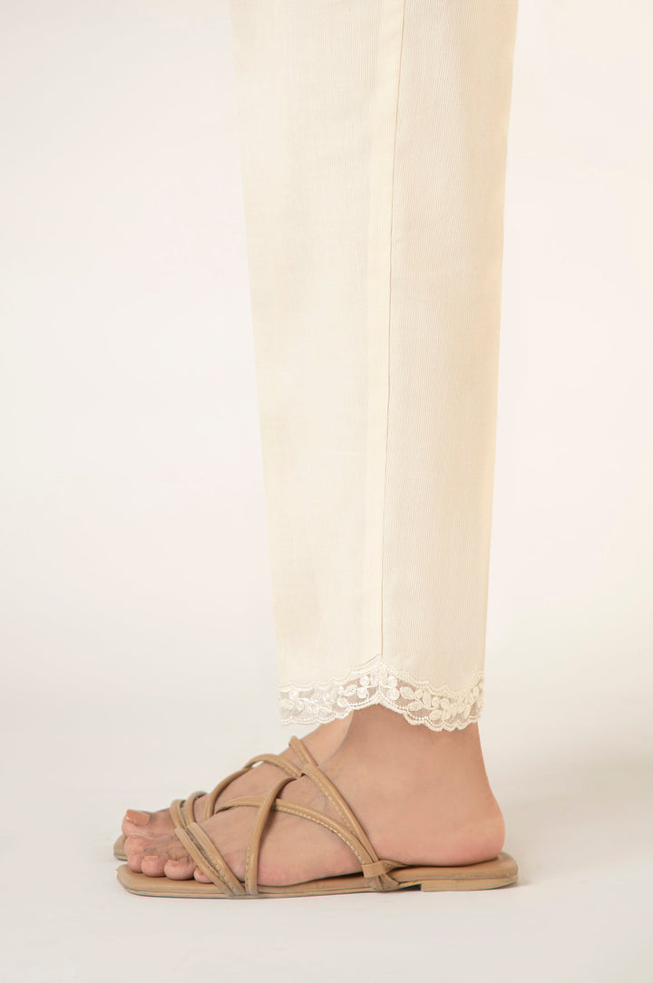 Cottel Off White Trouser - Zeen