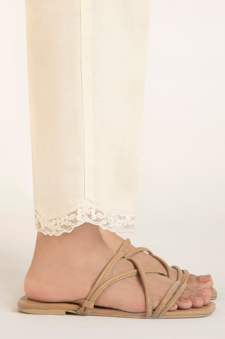 Cottel Off White Trouser - Zeen