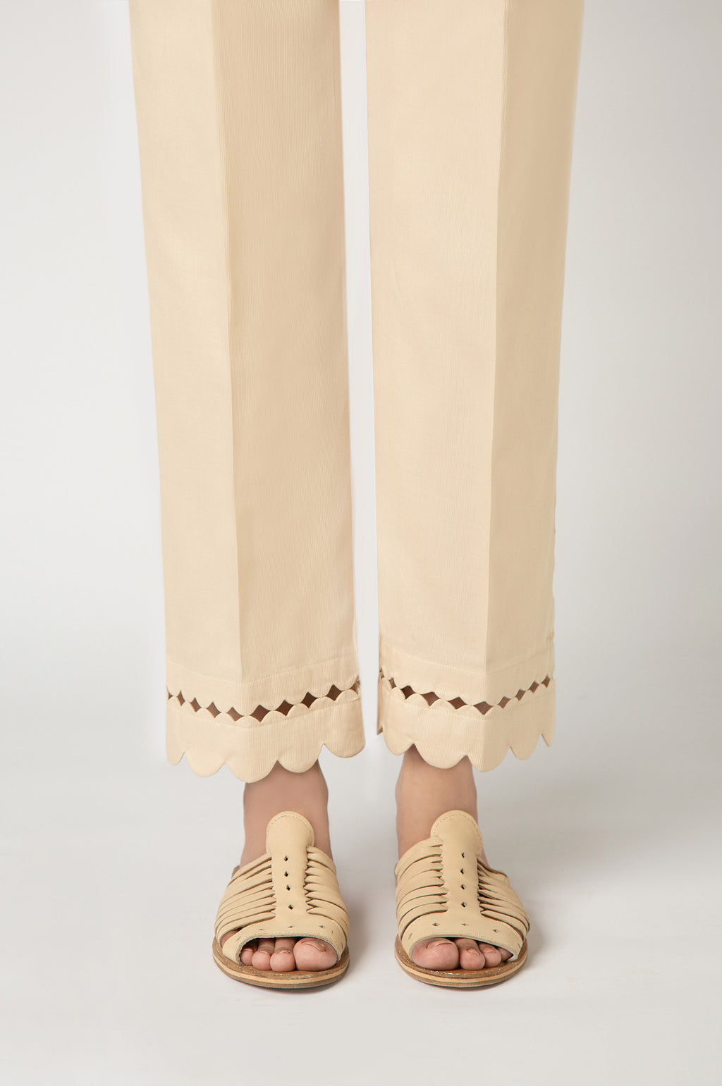 Cottel Beige Trouser - Zeen
