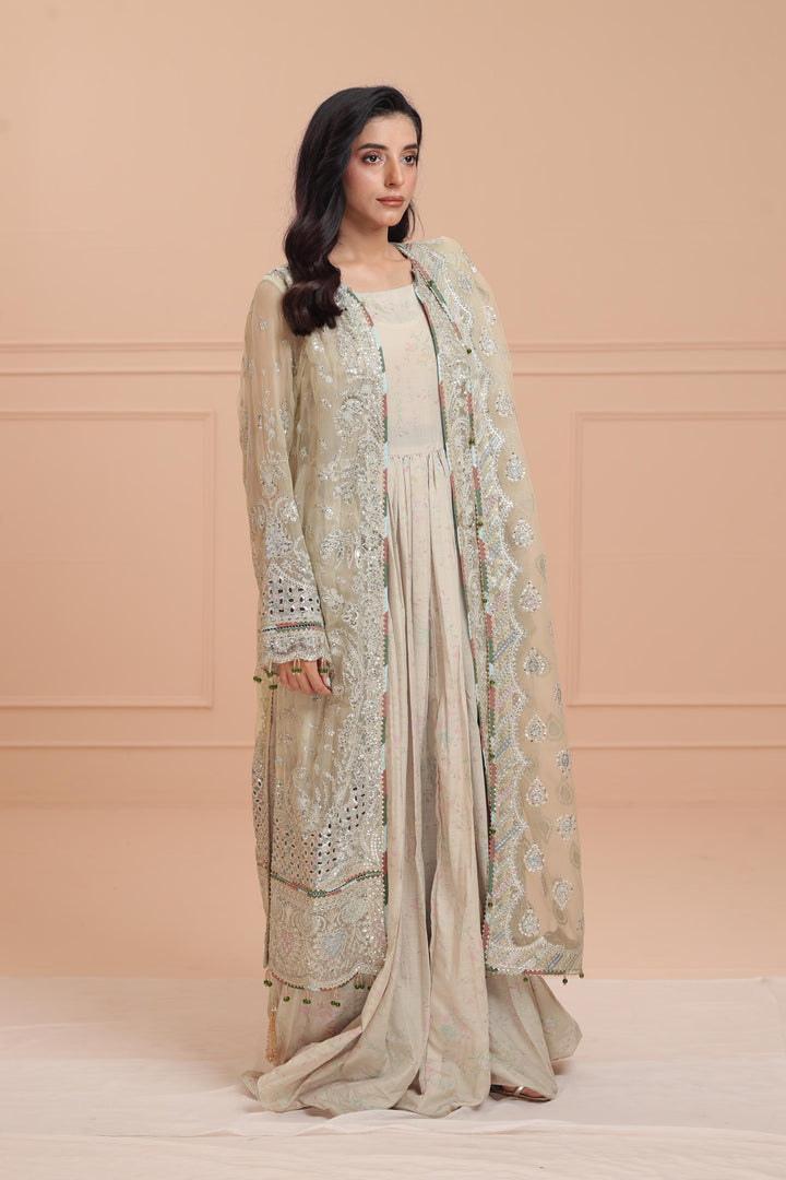 Embroidered Chiffon - Jazmin Wedding Formals Stitched