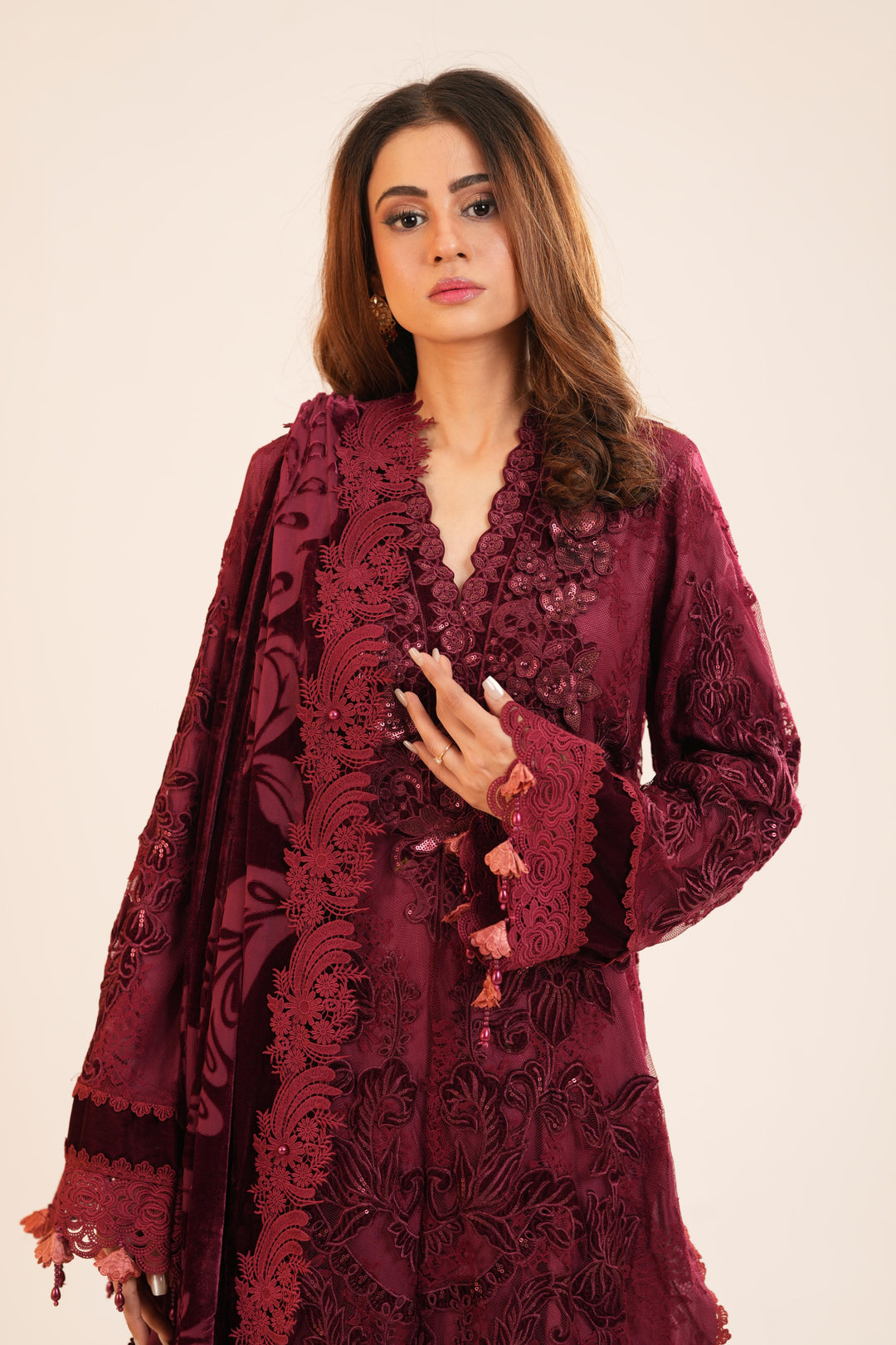 Design 8 - Maria B Luxury Festive Stitched