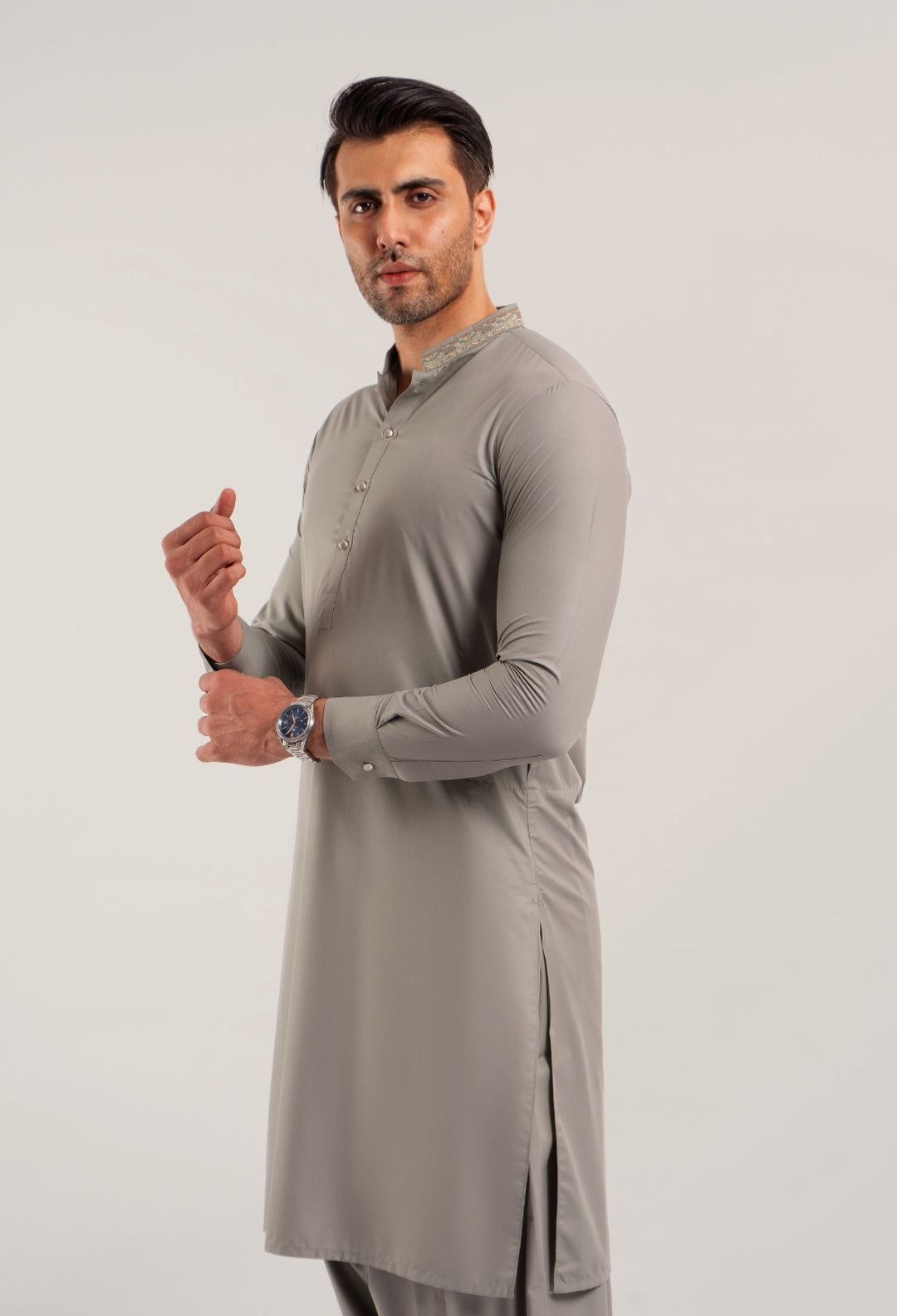 Blended Pista Kurta Trouser - Shaffer