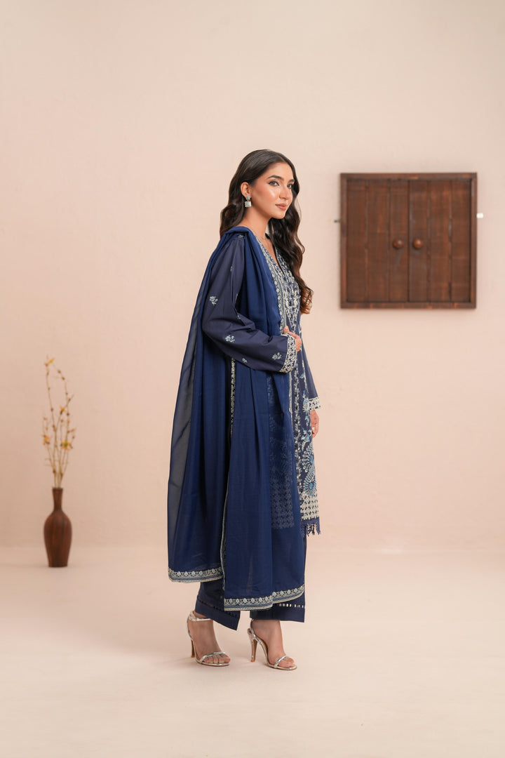 Design 1 - Zariya The Summer Canvas Stitched
