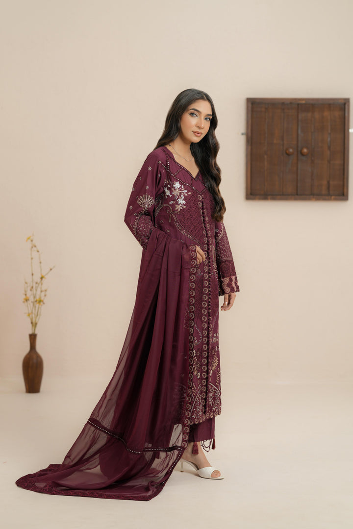 Design 6 - Zariya The Summer Canvas Stitched