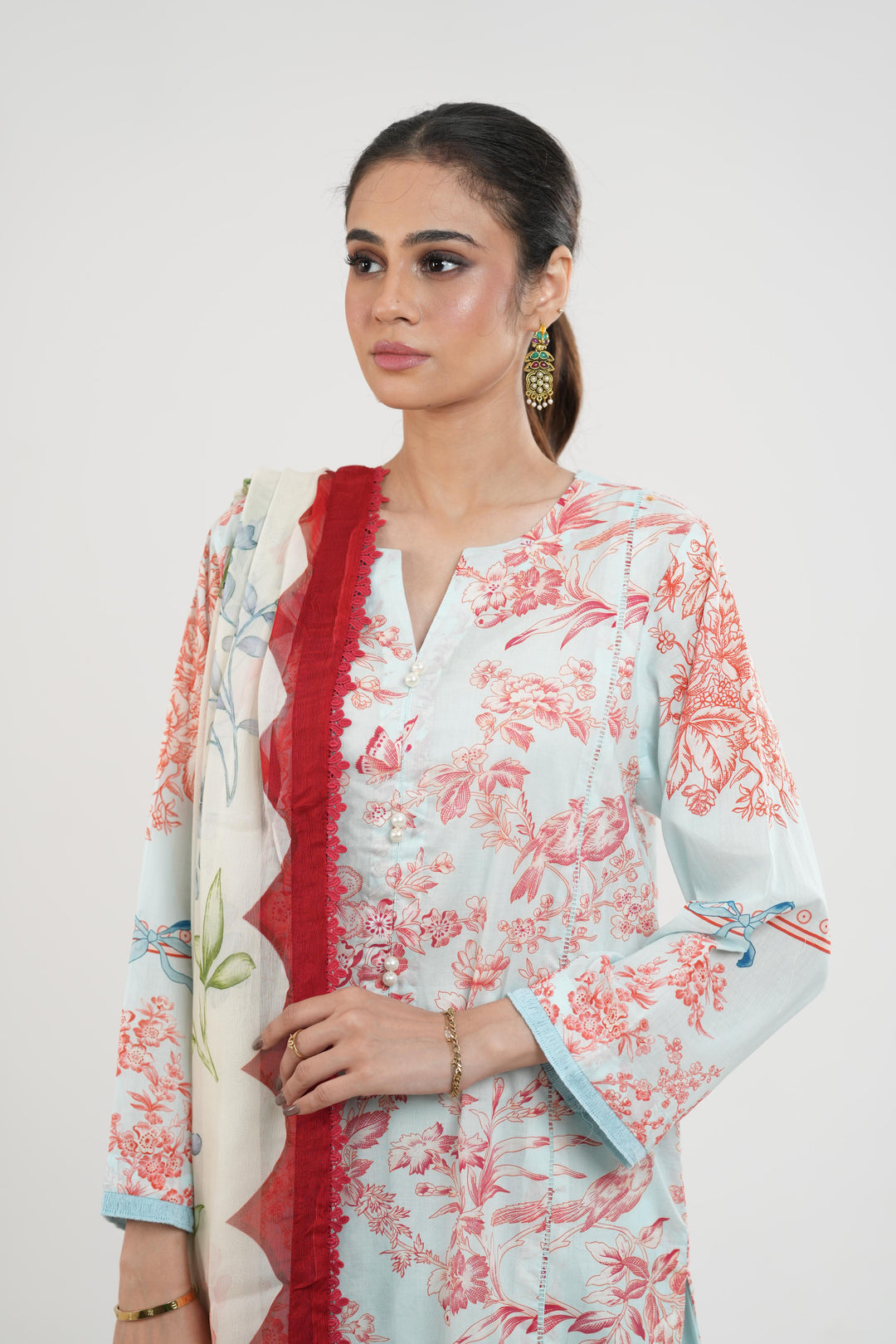 Elvo-4B - Coco Prints By Zara Shahjahan Stitched