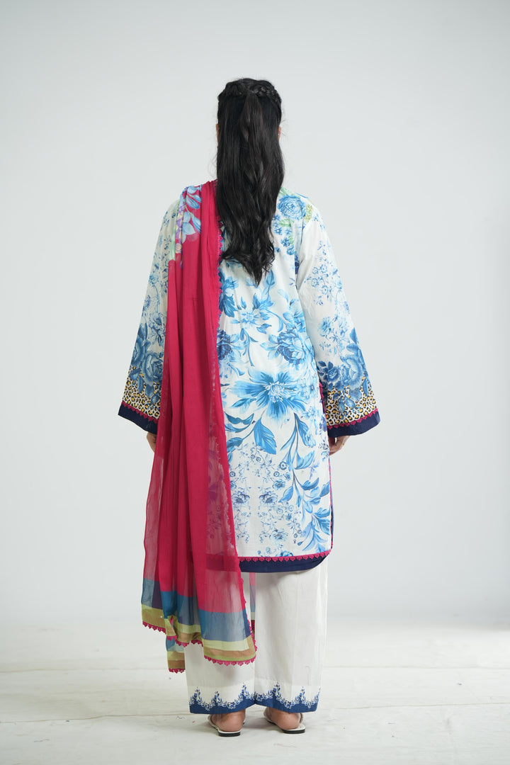 Aero-6A - Coco Prints By Zara Shahjahan Stitched