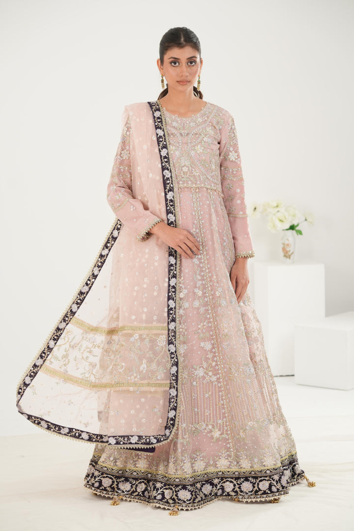 Zeal - Afrozeh La Fuchsia Stitched