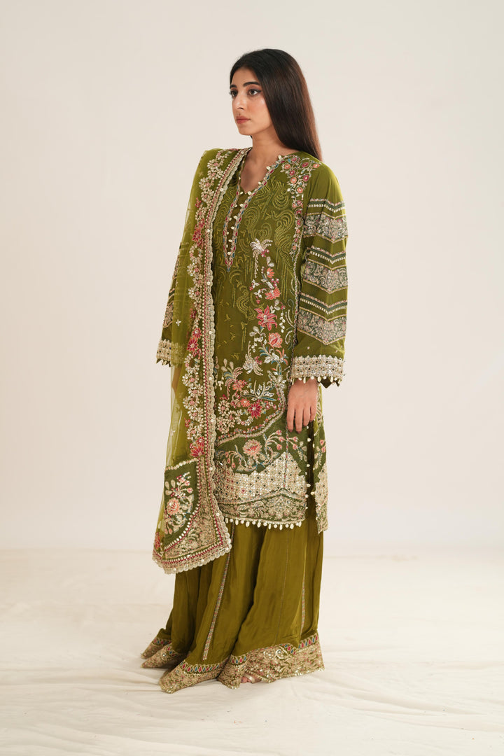 Zoon - Afrozeh Shehnai Wedding Formals Stitched