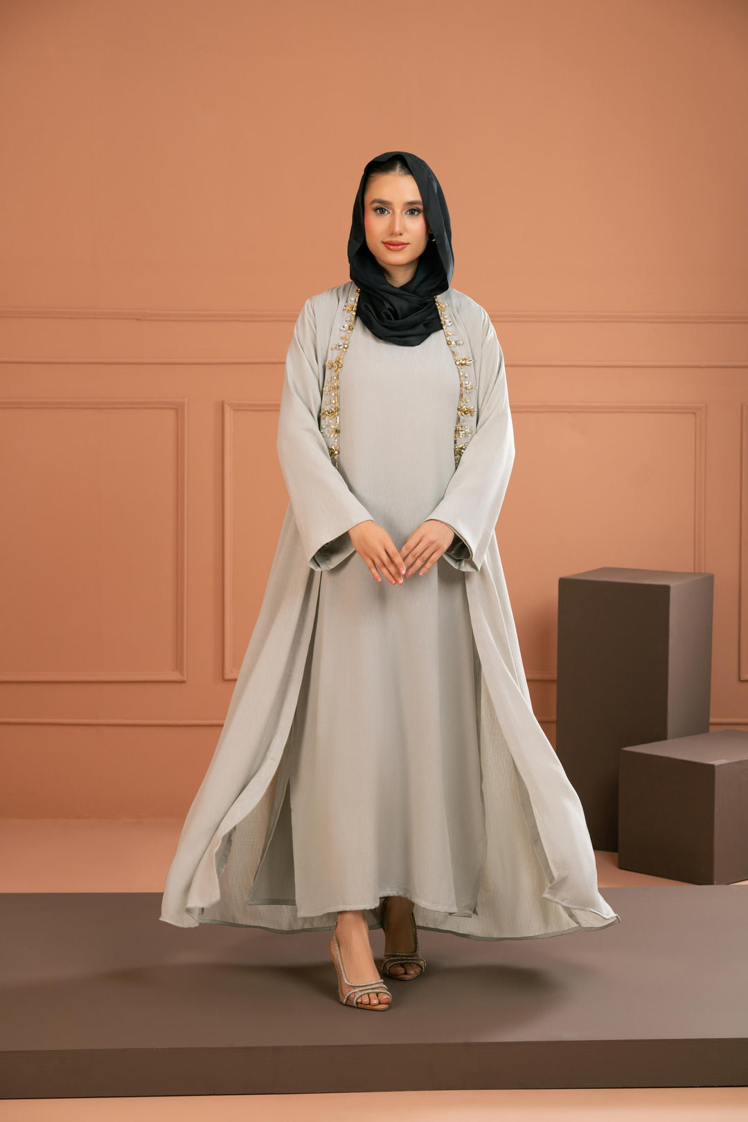 Asha Open Abaya