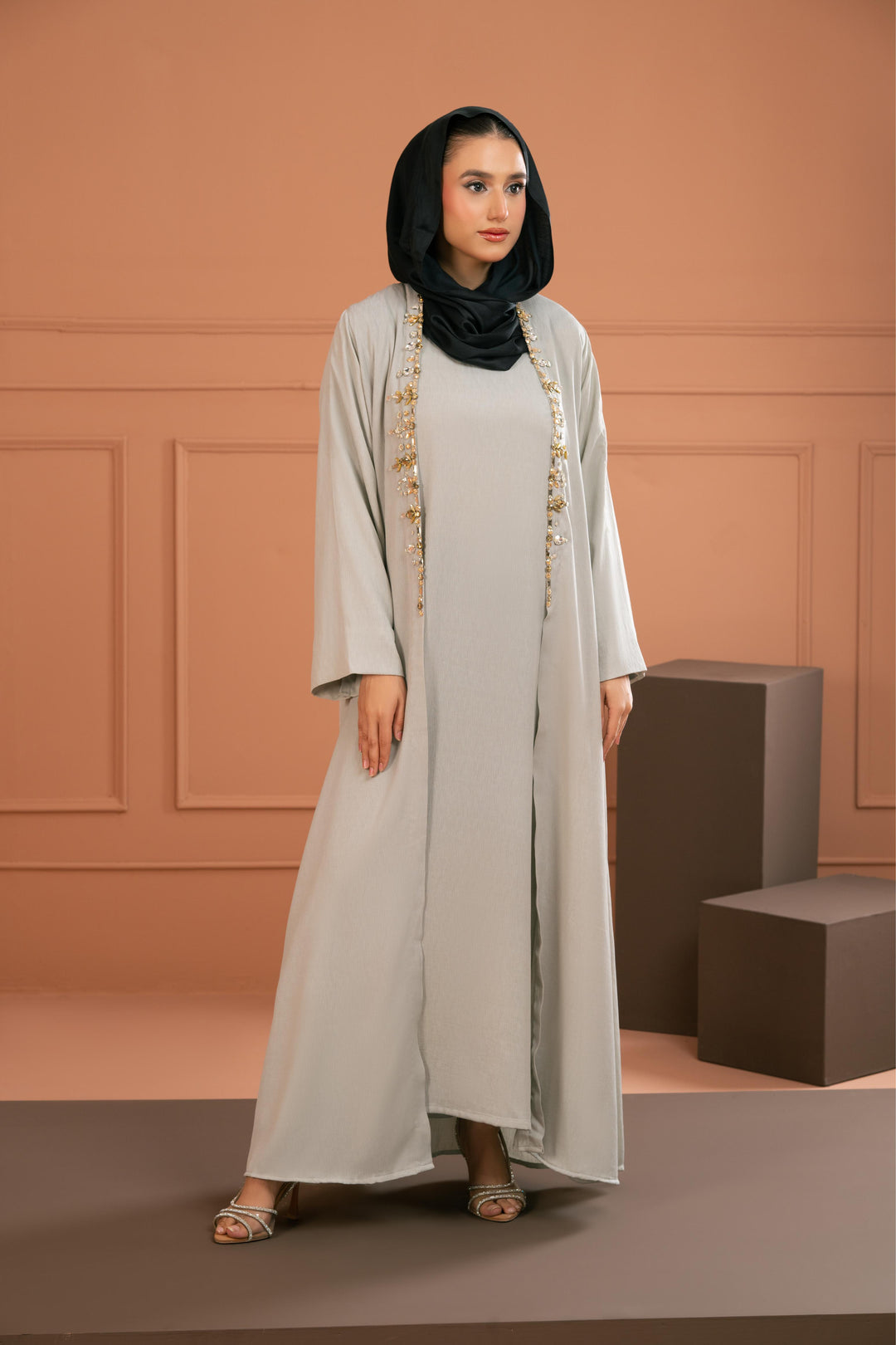 Asha Open Abaya