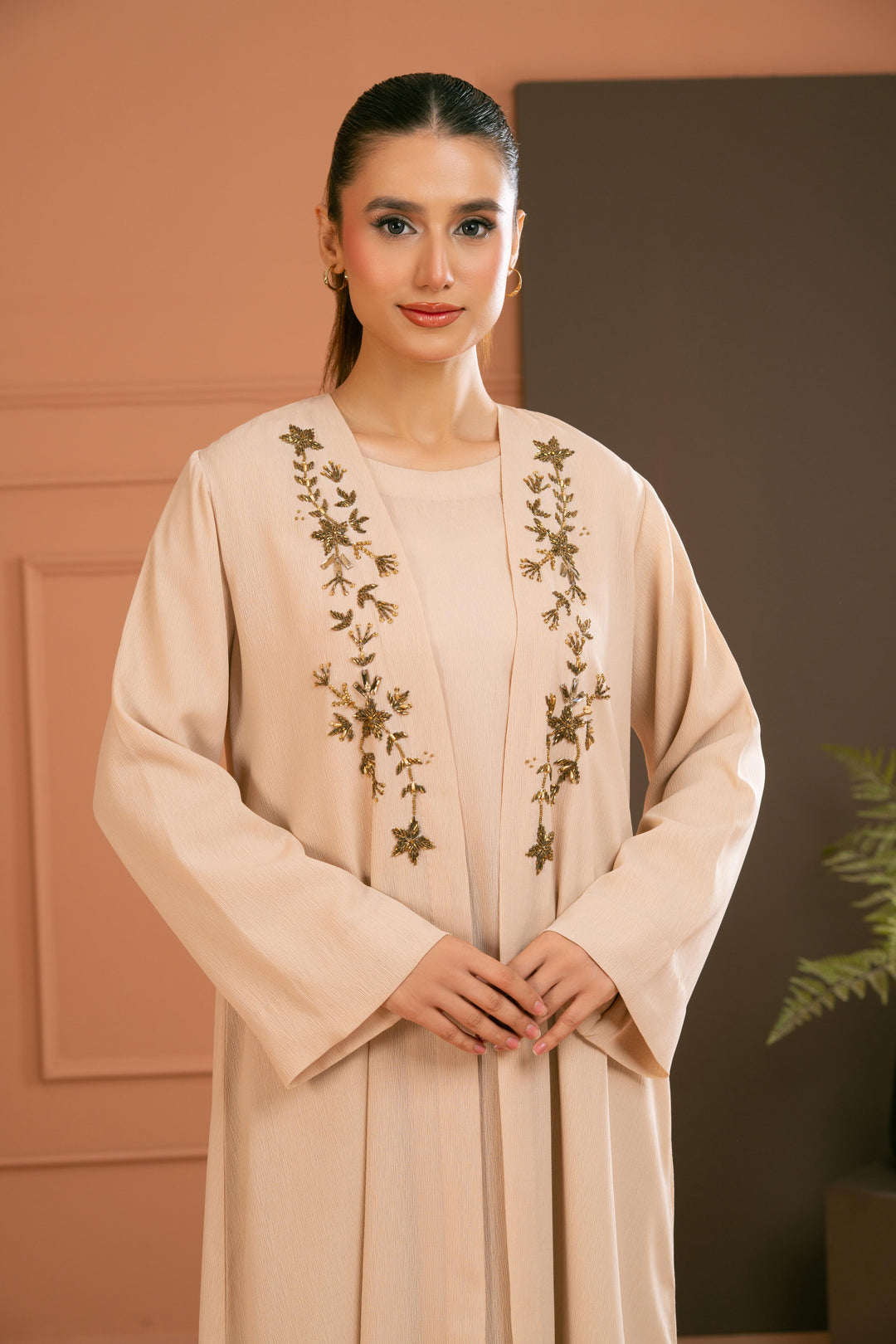 Humaira Open Abaya