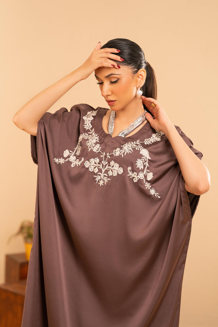 Seraphine Satin Kaftan