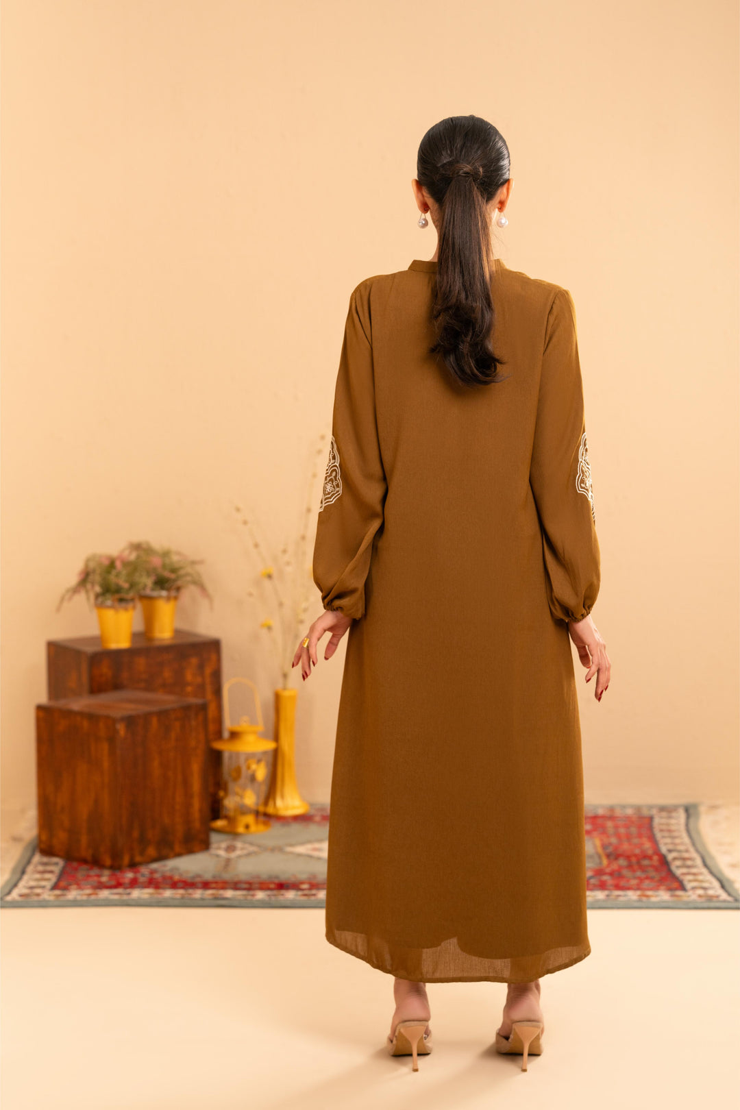 Marrow Embroidered Dress