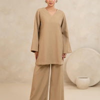 Verde Ease Co-ord – Beige