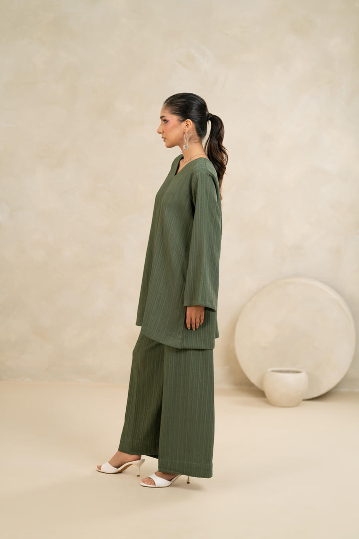 Verde Ease Co-ord – Khaki