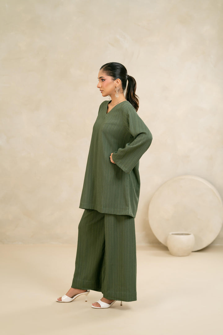 Verde Ease Co-ord – Khaki