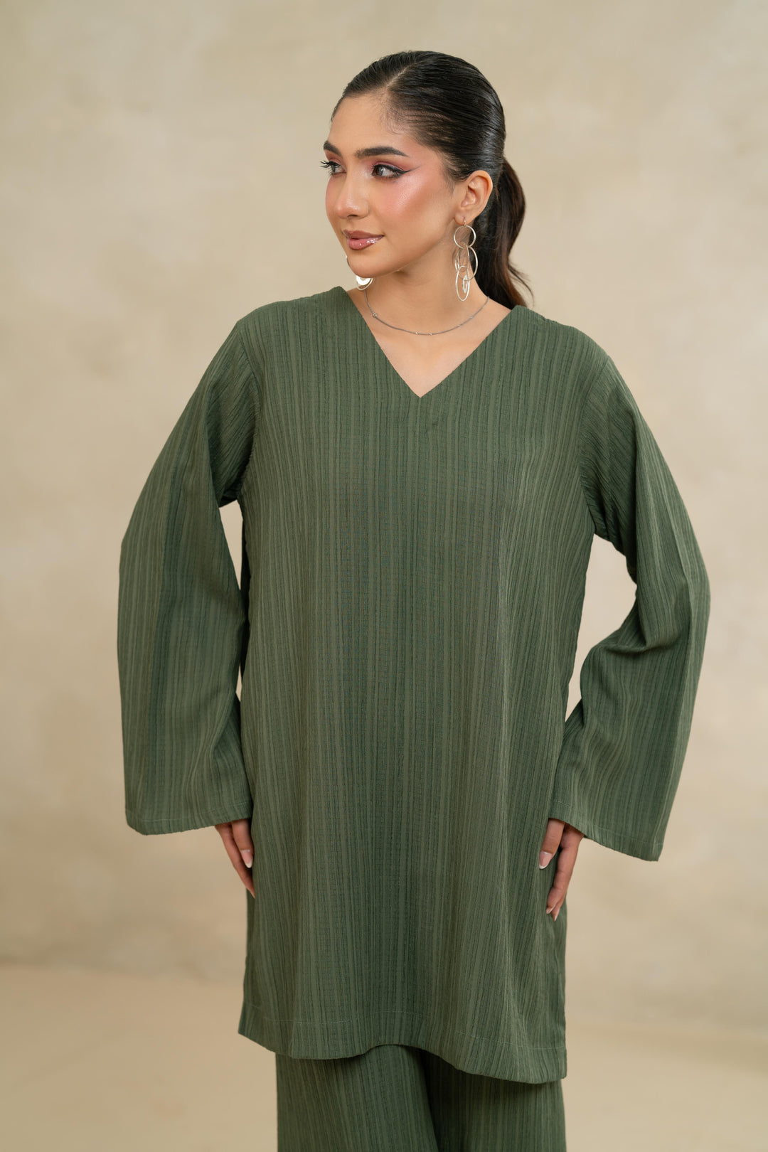 Verde Ease Co-ord – Khaki