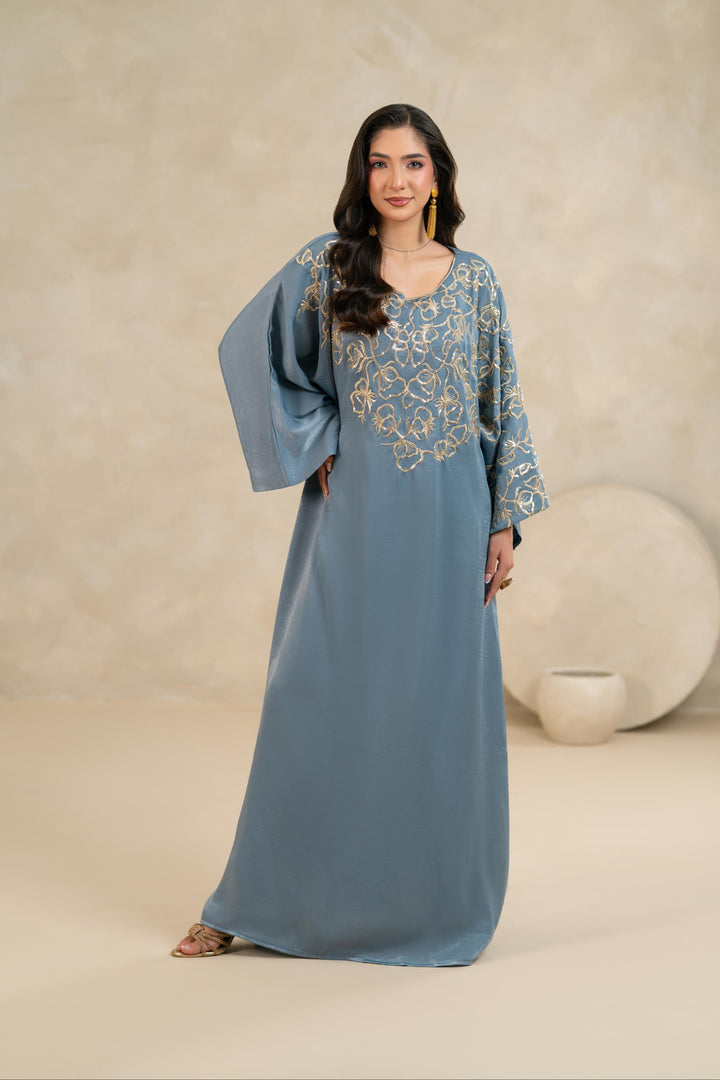 Lunaria Dusty Blue Dress