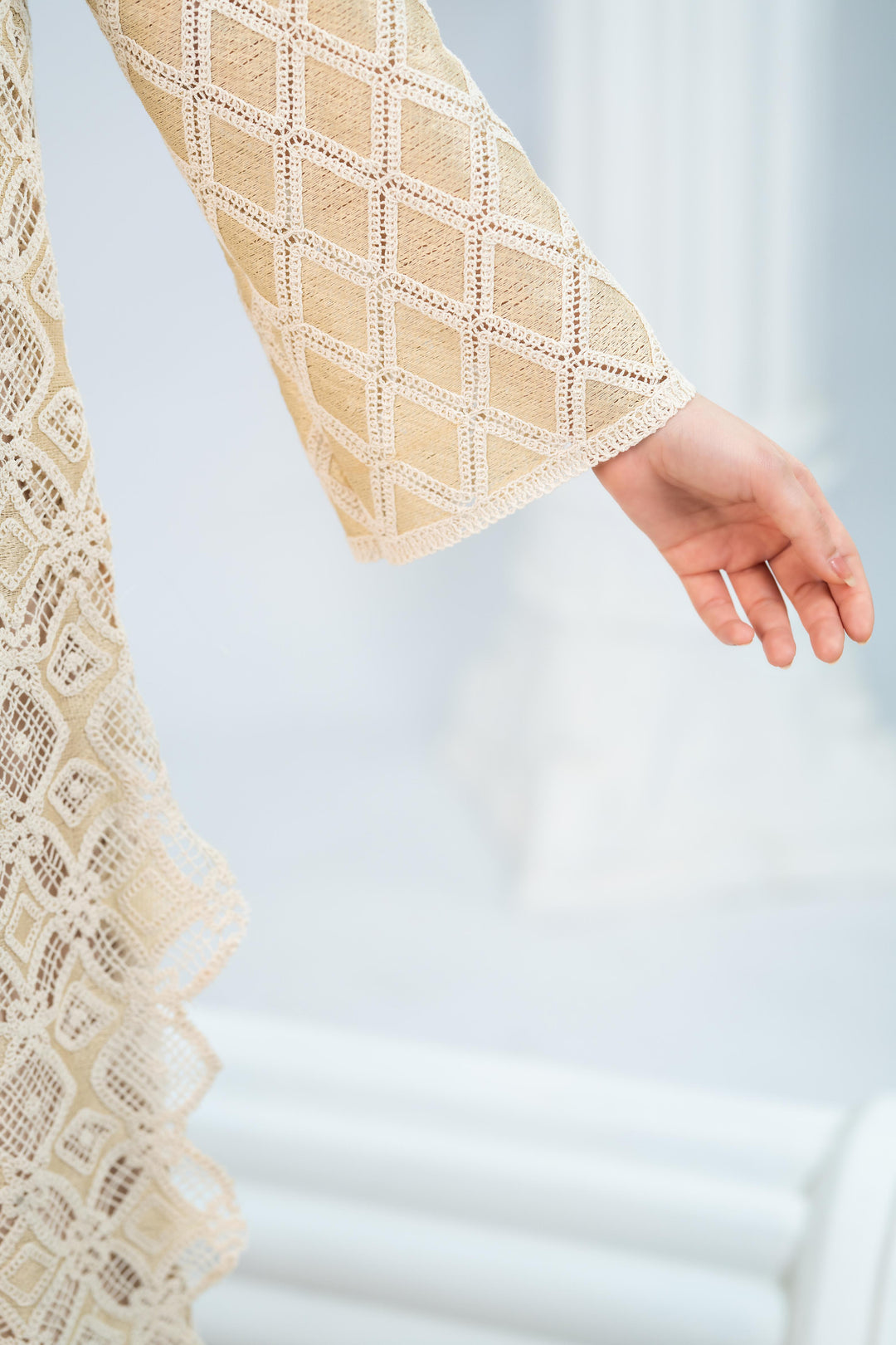 Celestia Lace Kaftan