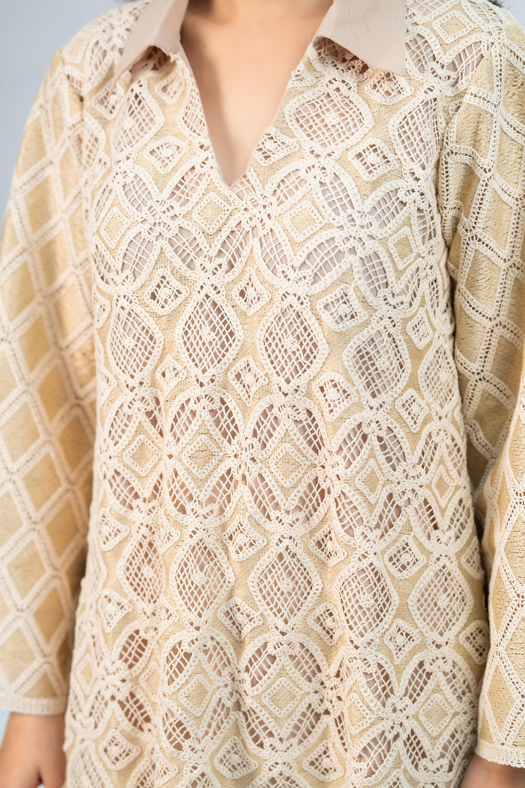 Celestia Lace Kaftan