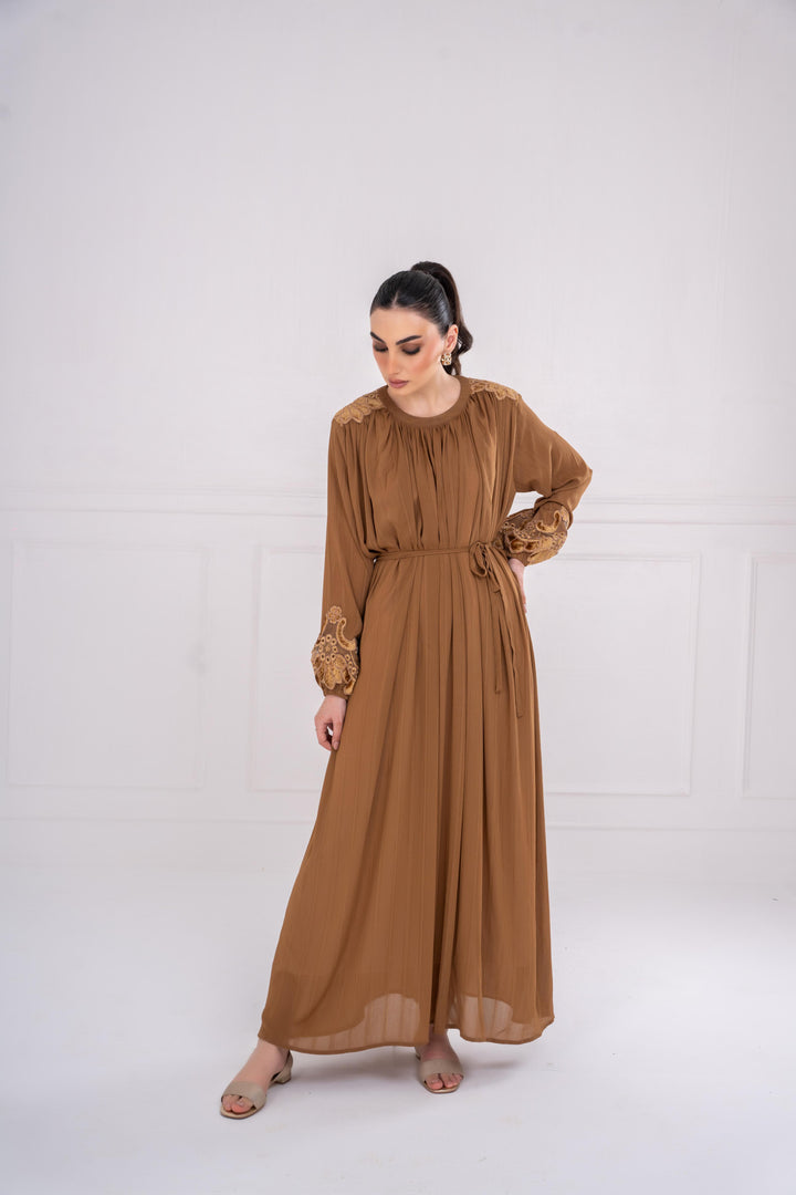 Zaria Embroidered Maxi Dress
